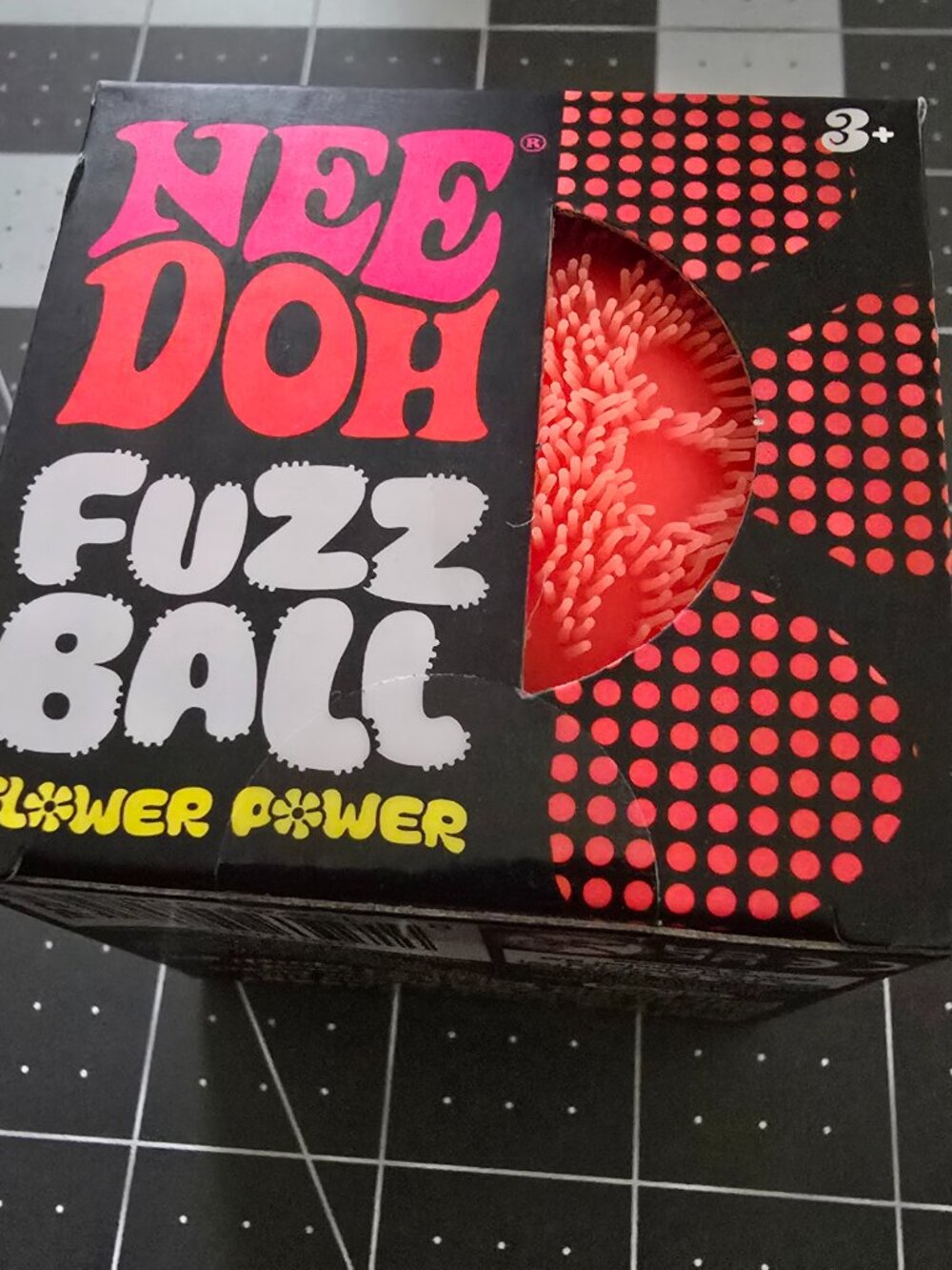 ✨NEW✨Nee Doh Fuzz Ball - Orange